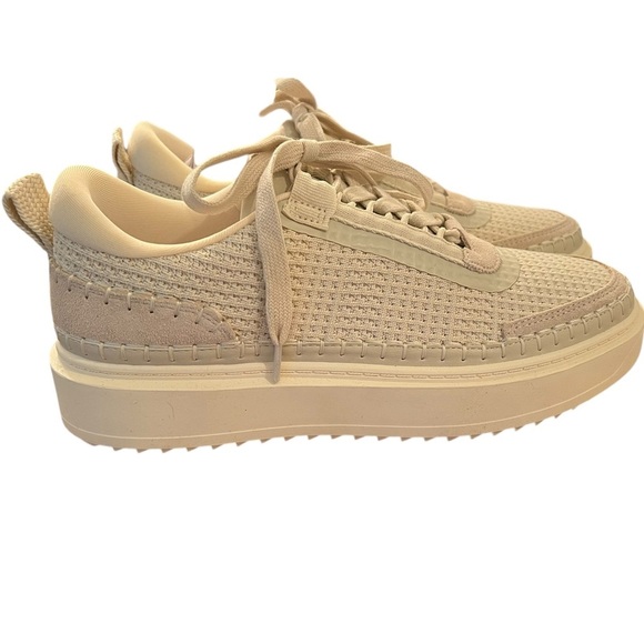 NIB Steve Madden Women’s Charlie Woven Platform Sneakers in size 7.5 - Picture 5 of 11